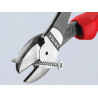 Knipex 74 02 180 SB 74 02 180 High Leverage Diagonal Cutters Comfort Handles 180mm