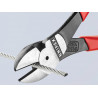 Knipex 74 01 250 SB 74 01 250 High Leverage Diagonal Cutters Plastic Coated Grips 250mm