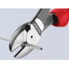 Knipex 74 02 180 SB 74 02 180 High Leverage Diagonal Cutters Comfort Handles 180mm