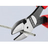 Knipex 74 02 160 SB 74 02 160 High Leverage Diagonal Cutters Multi-Component Grip 160mm