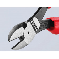 Knipex 74 02 160 SB 74 02 160 High Leverage Diagonal Cutters Multi-Component Grip 160mm