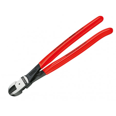 Knipex 74 91 250 SB 74 91 250 High Leverage Centre Cutters Plastic Coated Grip 250mm