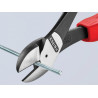 Knipex 74 02 250 SB 74 02 250 High Leverage Diagonal Cutters Multi-Component Grip 250mm