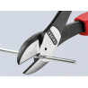Knipex 74 02 250 SB 74 02 250 High Leverage Diagonal Cutters Multi-Component Grip 250mm