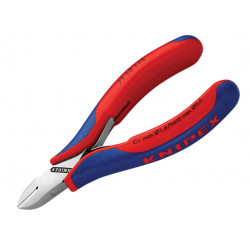 Knipex 77 12 115 Electronics Diagonal Cutter with Small Bevel & Lead Catcher 115mm