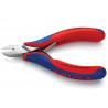 Knipex 77 12 115 Electronics Diagonal Cutter with Small Bevel & Lead Catcher 115mm