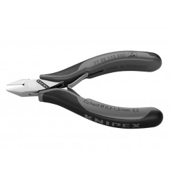Knipex 77 32 115 ESD Electronics Diagonal Cutters Pointed Head, Small Bevel 115mm