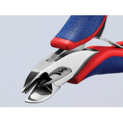 Knipex 77 12 115 Electronics Diagonal Cutter with Small Bevel & Lead Catcher 115mm