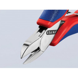 Knipex 77 12 115 Electronics Diagonal Cutter with Small Bevel & Lead Catcher 115mm