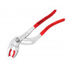Knipex 81 13 250 SB 81 11 250 Siphon and Connector Pliers Chrome Finish 250mm