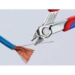 Knipex 78 13 125 SB 78 13 125 Electronic Super Knips® + Lead Catcher Multi-Component Grip 125mm