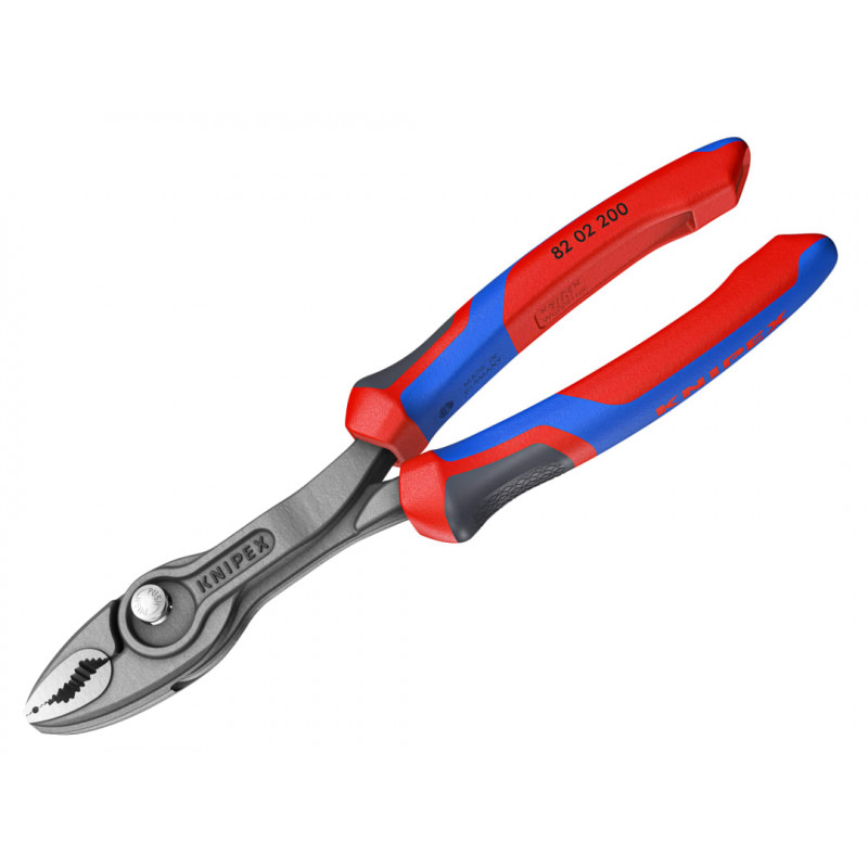 Knipex 82 02 200 SB 82 02 200 TwinGrip® Front & Side Gripping Pliers Comfort Handles 200mm