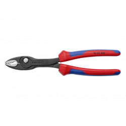 Knipex 82 02 200 SB 82 02 200 TwinGrip® Front & Side Gripping Pliers Comfort Handles 200mm