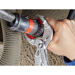 Knipex 81 13 250 SB 81 11 250 Siphon and Connector Pliers Chrome Finish 250mm