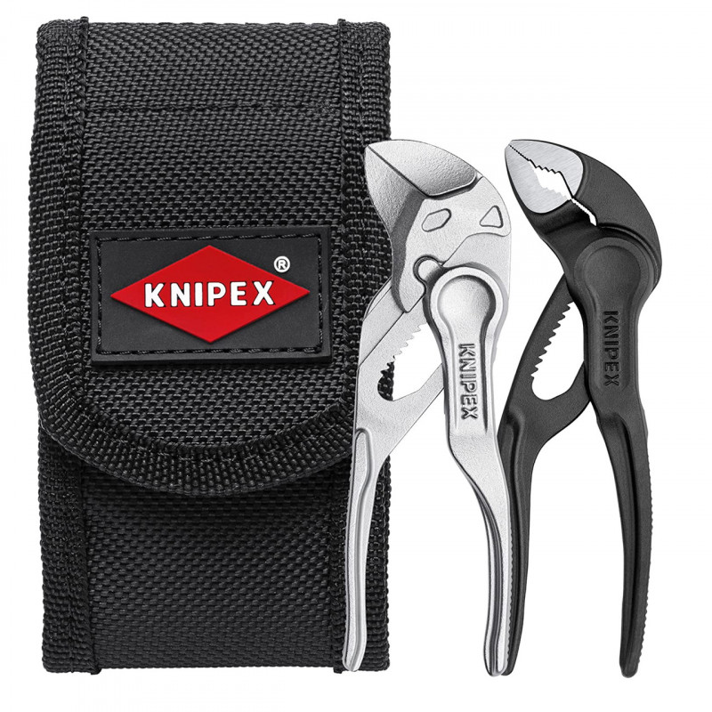 Knipex 00 20 72 V04 XS Mini Plier Set in Pouch (2 Piece) Knipex 00 20 72 V04 XS Mini Plier Set in Pouch (2 Piece)