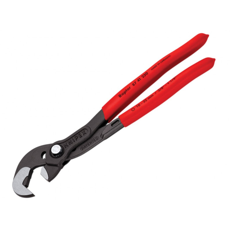 Knipex 87 41 250 SB 87 41 250 Multiple Slip Joint Spanner Plastic Coated Grip 250mm
