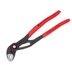 Knipex 87 21 250 SB 87 21 250 Cobra® Quickset Water Pump Pliers Plastic Coated Grip 250mm