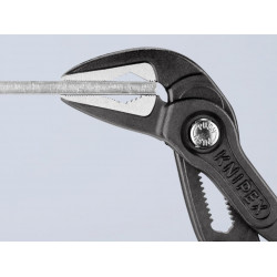 Knipex 87 51 250 SB 87 51 250 Cobra® ES Extra Slim Water Pump Pliers Plastic Coated Grip 250mm