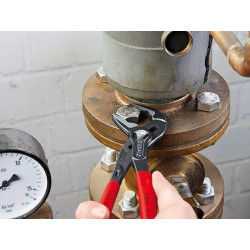 Knipex 87 51 250 SB 87 51 250 Cobra® ES Extra Slim Water Pump Pliers Plastic Coated Grip 250mm
