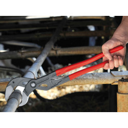 Knipex 87 01 560 Cobra® XXL Pipe Wrench & Water Pump Pliers Plastic Coated Grip 560mm