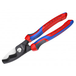 Knipex 95 12 200 Cable Shears with Twin Cutting Edge Comfort Handles 200mm