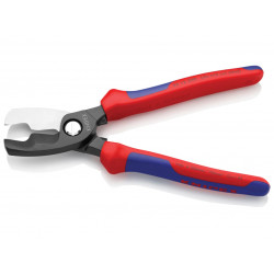 Knipex 95 12 200 Cable Shears with Twin Cutting Edge Comfort Handles 200mm
