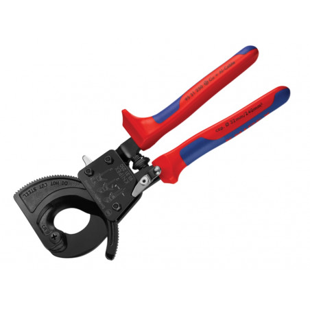 Knipex 95 31 250 Ratchet Action Cable Cutter Multi-Component Grip 250mm
