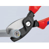 Knipex 95 12 200 Cable Shears with Twin Cutting Edge Comfort Handles 200mm