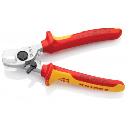 Knipex 95 26 165 SB 95 26 165 VDE Cable Shears with Return Spring 165mm