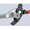 Knipex 95 11 200 SB 95 11 200 Cable Shears with Twin Cutting Edge PVC Grip 200mm