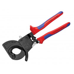 Knipex 95 31 250 Ratchet Action Cable Cutter Multi-Component Grip 250mm