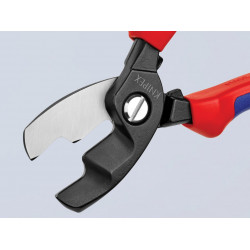 Knipex 95 12 200 Cable Shears with Twin Cutting Edge Comfort Handles 200mm