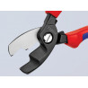 Knipex 95 12 200 Cable Shears with Twin Cutting Edge Comfort Handles 200mm