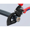 Knipex 95 31 250 Ratchet Action Cable Cutter Multi-Component Grip 250mm