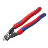 Knipex 95 62 190 SB 95 62 190 Wire Rope/Bowden Cable Cutters Multi-Component Grip 190mm
