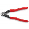 Knipex 95 61 190 SB 95 61 190 Wire Rope/Bowden Cable Cutter Plastic Coated Grip 190mm