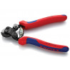 Knipex 95 62 160 SB 95 62 160 Wire Rope Cutters Multi-Component Grip 160mm