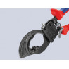 Knipex 95 31 250 Ratchet Action Cable Cutter Multi-Component Grip 250mm
