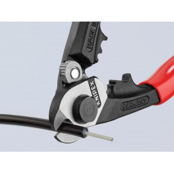Knipex 95 61 190 SB 95 61 190 Wire Rope/Bowden Cable Cutter Plastic Coated Grip 190mm