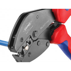 Knipex 97 33 02 MultiCrimp® Crimping Pliers with 5 Quick Change Cartridges