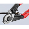 Knipex 95 61 190 SB 95 61 190 Wire Rope/Bowden Cable Cutter Plastic Coated Grip 190mm