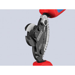Knipex 95 62 160 SB 95 62 160 Wire Rope Cutters Multi-Component Grip 160mm