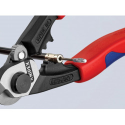 Knipex 95 62 190 SB 95 62 190 Wire Rope/Bowden Cable Cutters Multi-Component Grip 190mm