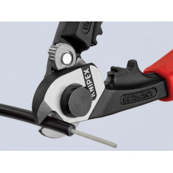 Knipex 95 62 190 SB 95 62 190 Wire Rope/Bowden Cable Cutters Multi-Component Grip 190mm