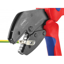 Knipex 97 33 02 MultiCrimp® Crimping Pliers with 5 Quick Change Cartridges