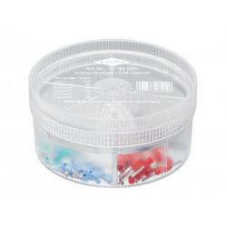 Knipex 97 99 905 Insulated Wire Ferrules Assortment Box, 150 Piece