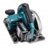 Makita HS004G XGT 40Vmax Circular Saw in Makpac Case 190mm (2 × 2.5Ah Batteries)