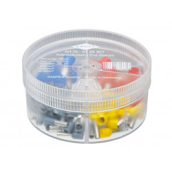 Knipex 97 99 907 Insulated Wire Ferrules Assortment Box, 100 Piece