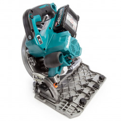 Makita HS004G XGT 40Vmax Circular Saw in Makpac Case 190mm (2 × 2.5Ah Batteries)