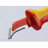 Knipex 98 55 VDE Stripping Knife 180mm